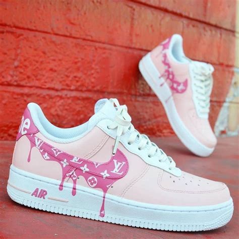 nike af1 light pink lv|nike air force 1 pink.